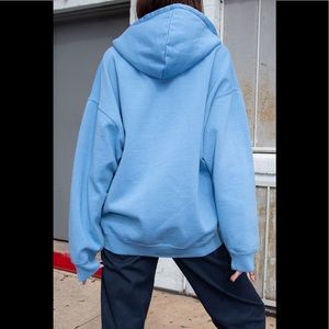 Sky blue christy hoodie Clearance